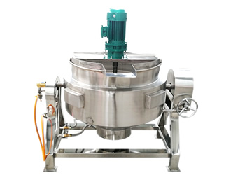 夹层锅_电加热夹层锅_搅拌锅_卤煮锅